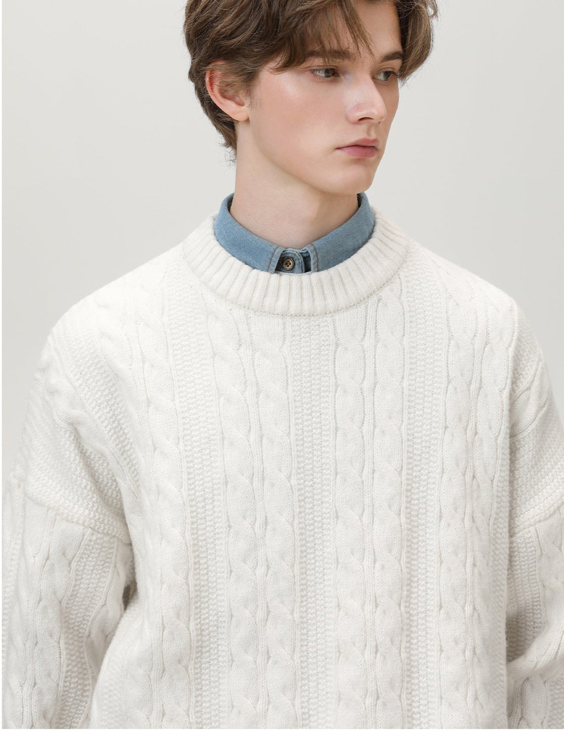 Maglione Cable Knit