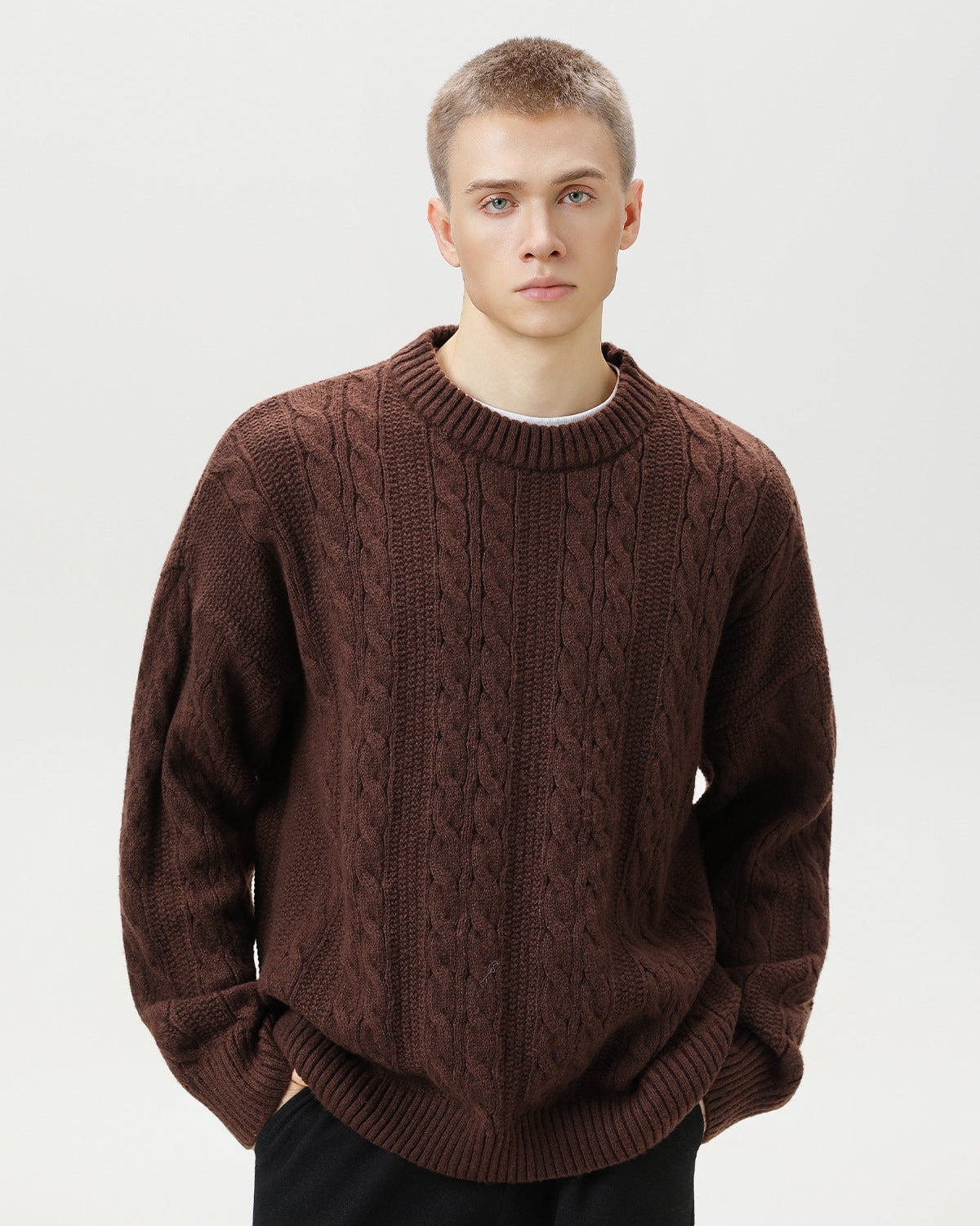 Maglione Cable Knit