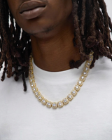 Collana a Catena Ottagonale Diamantata